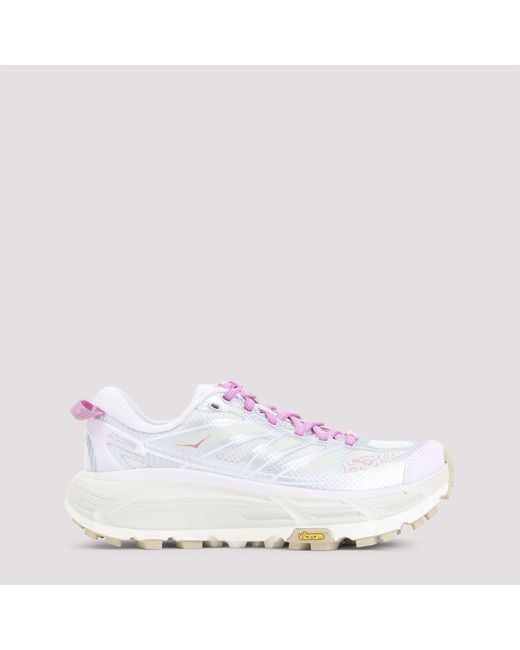 Hoka One One White Mafate Speed 2 Sneakers