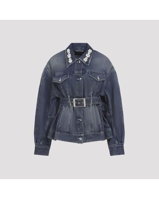 Simone Rocha Blue Jacket