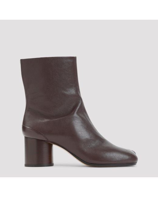 Maison Margiela Brown Tabi Boots