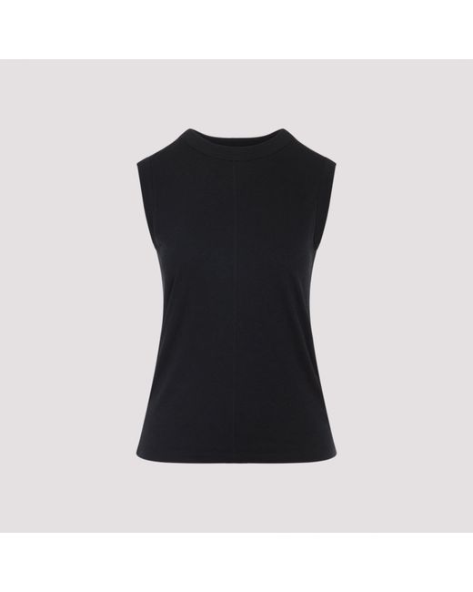 Phoebe Philo Black Ultrafine Tank Top