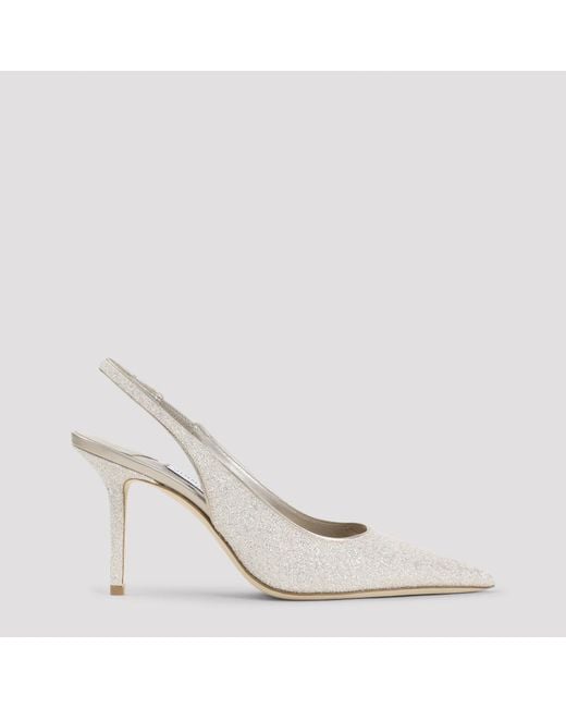 Jimmy Choo White Pumps