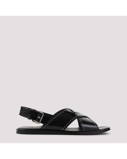 Church's Black Calf Leather Oksana Met Sandal