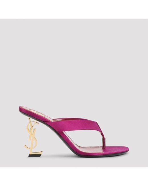Saint Laurent Pink Opyum 85 Sandals