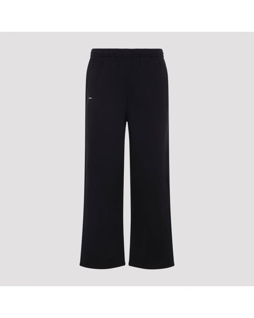 PANGAIA Blue Cotton 365 Midweight Straight Leg Track Pants