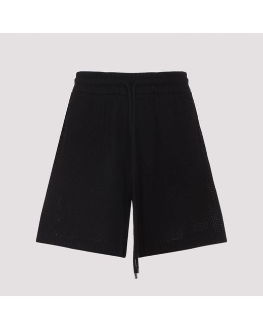Amiri Black Shorts for men