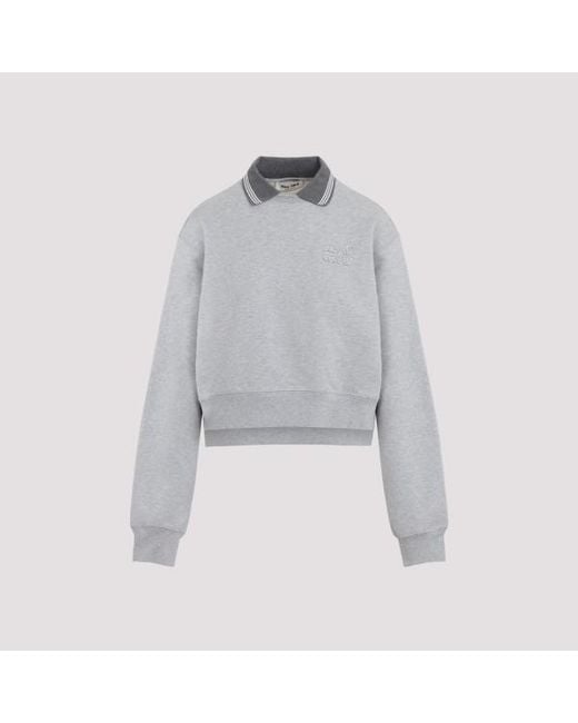 Miu Miu Gray Sweatshirt