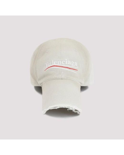 Balenciaga White Political Capaign Hat for men
