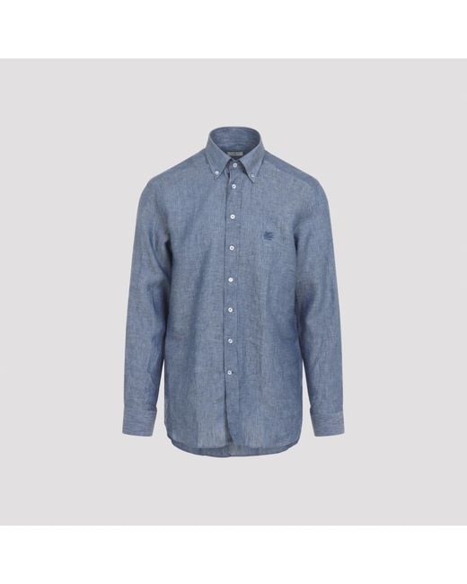 Etro Blue Shirt for men