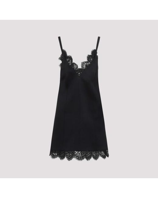 Khaite Black Bo Dress