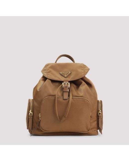 Prada Brown Brandy Backpack