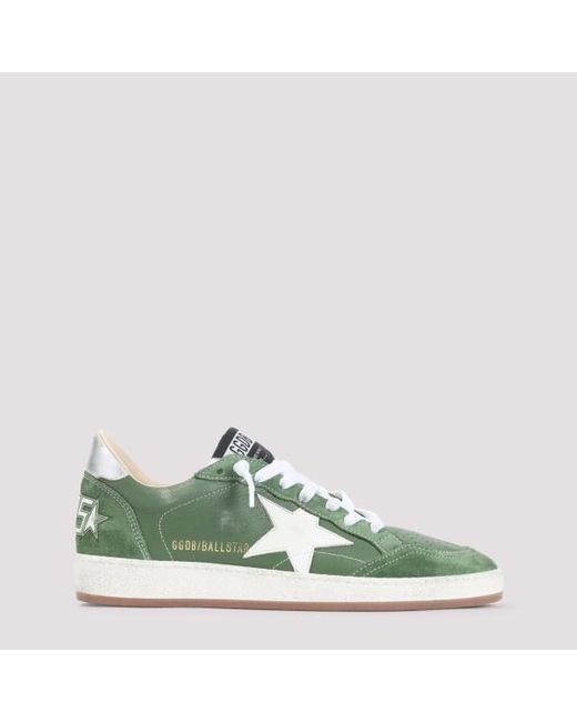 Golden Goose Deluxe Brand Green Sneakers for men