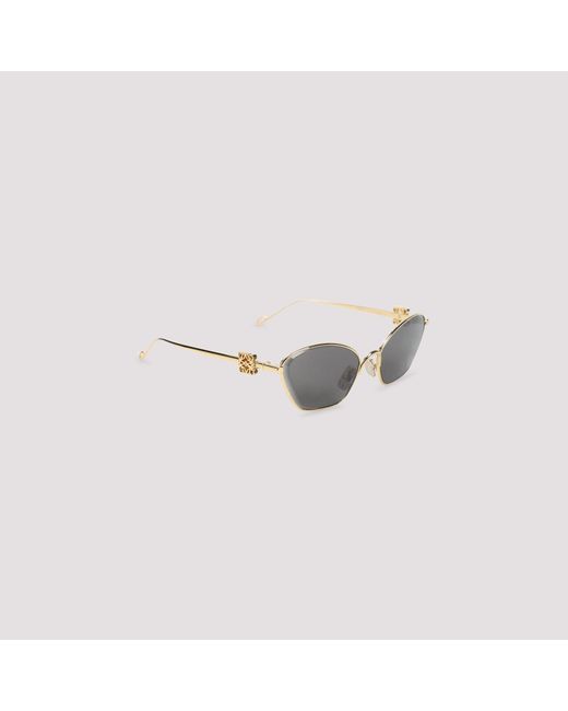Loewe Multicolor Anagram Metal Hexagon Sunglasses