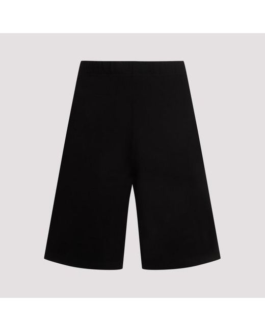 KENZO Black Varsity Shorts for men