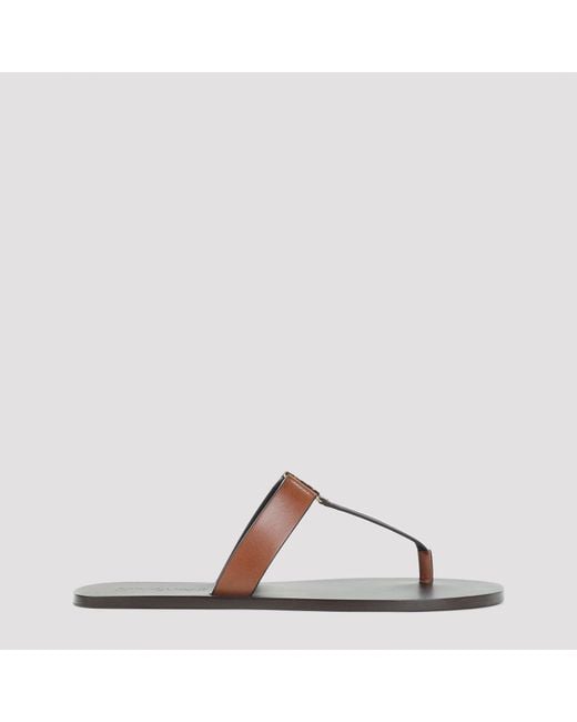 Saint Laurent Brown Party 00 Sandals