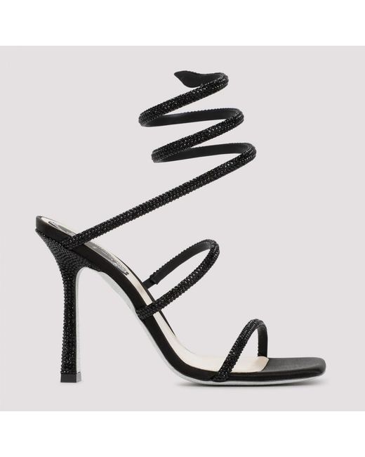 rene caovilla cleo black