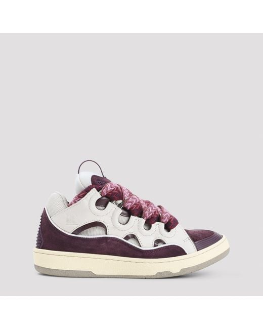 Lanvin Pink Curb Sneakers