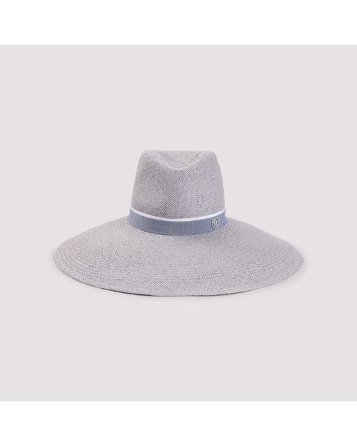 Maison Michel Blue Anna Hat