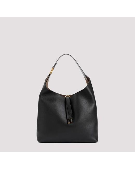 Chloé Black Marcie Leather Bag Unica