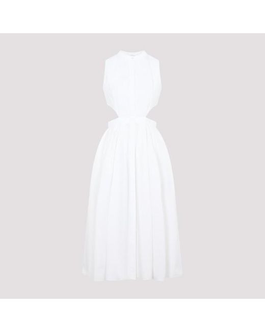 Alexander McQueen White Day Dress
