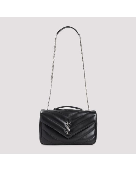 Saint Laurent White Loulou Handbag