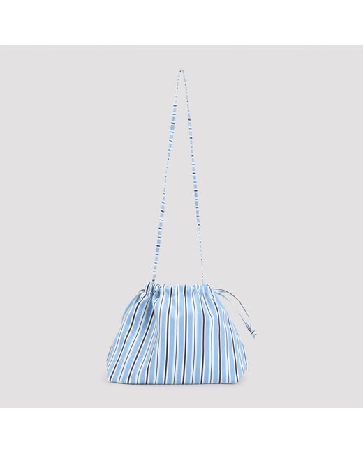 Frankie Shop Blue Morgan Small Pouch