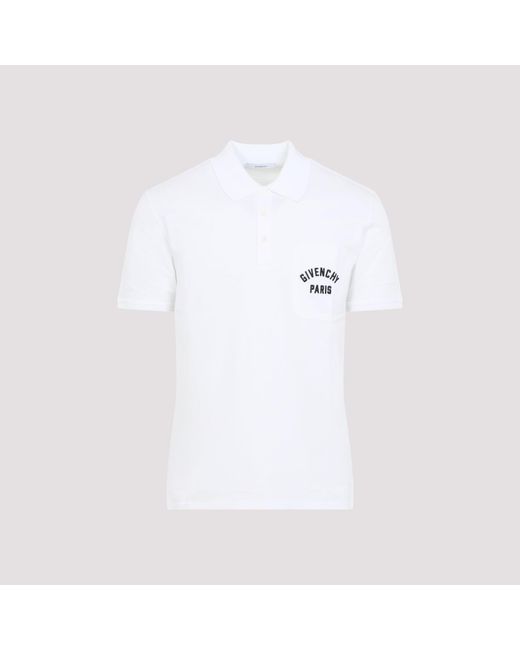 Givenchy White Polo for men
