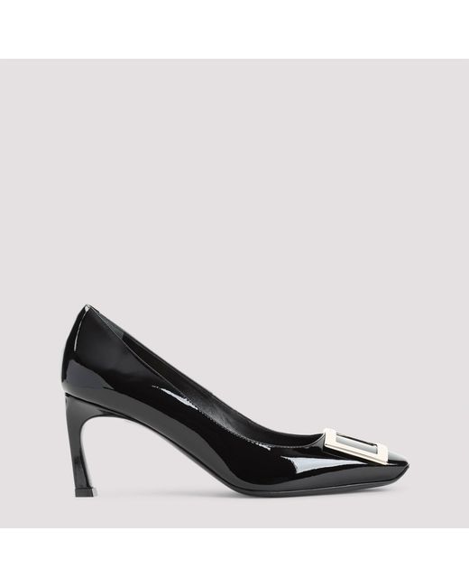 Roger Vivier Black Belle Trompette Pumps
