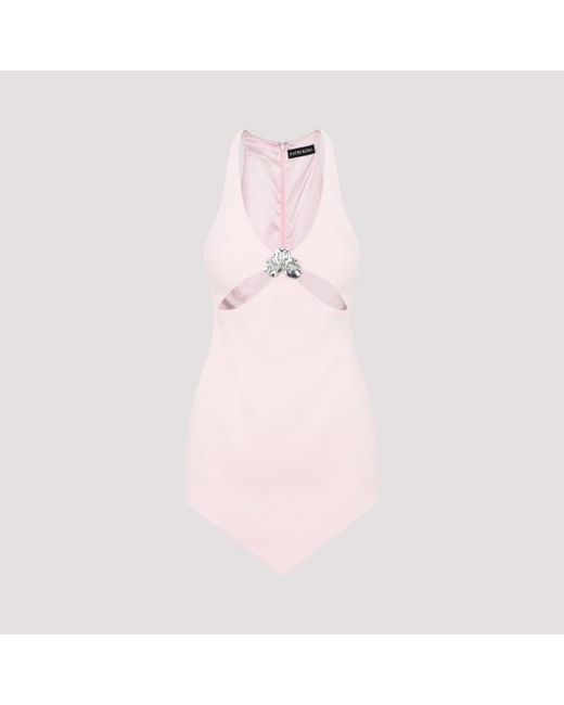 David Koma Pink Mini Dress