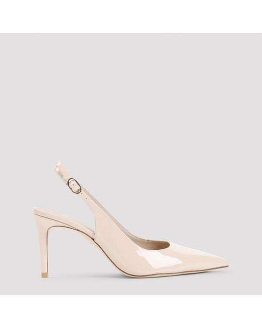 Stuart Weitzman Natural Power 75 Slingback Pumps