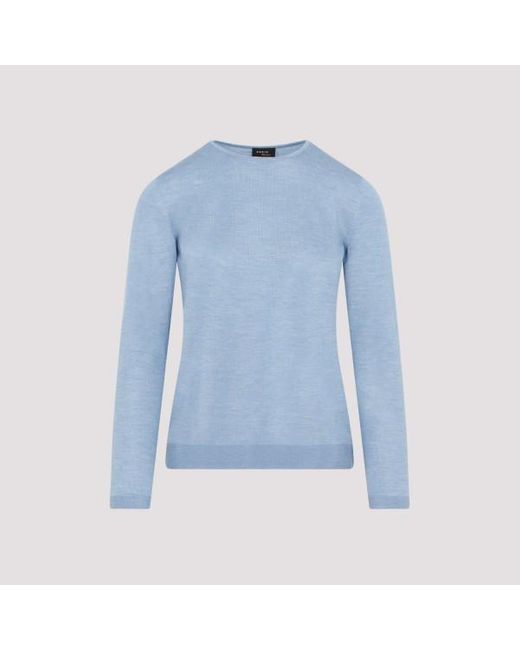 Akris Blue Cashmere Sweater