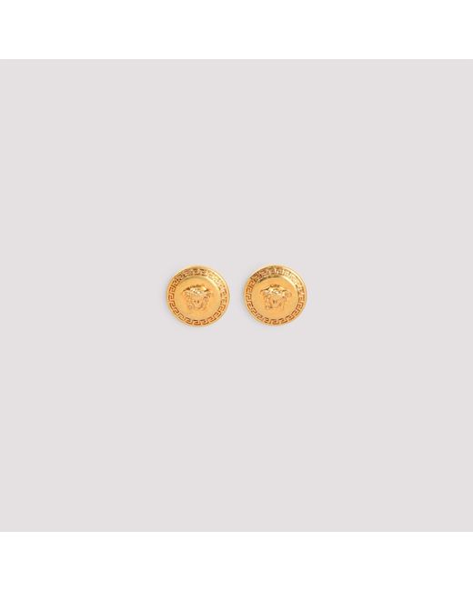 Versace Metallic Earrings