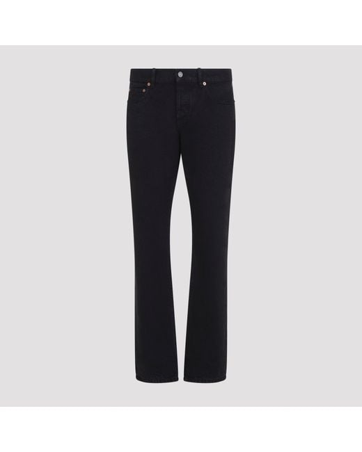 Saint Laurent Blue Slim-Fit 100% Cotton Jeans for men