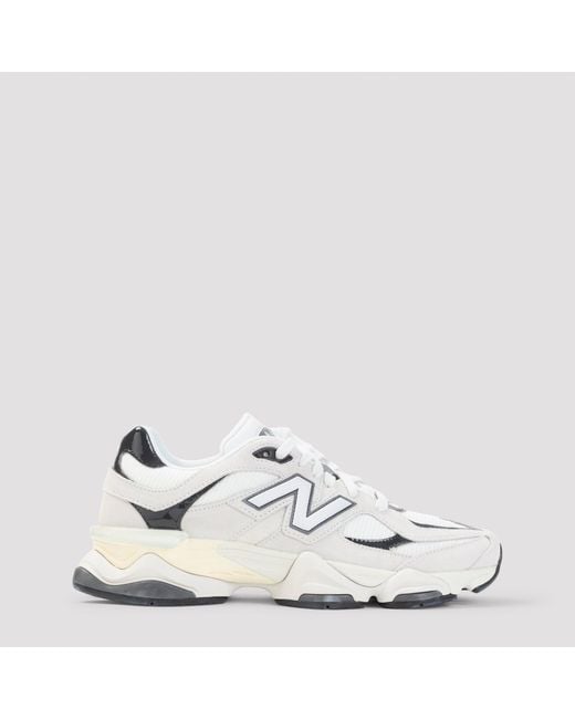 New Balance White 9060 Sneakers