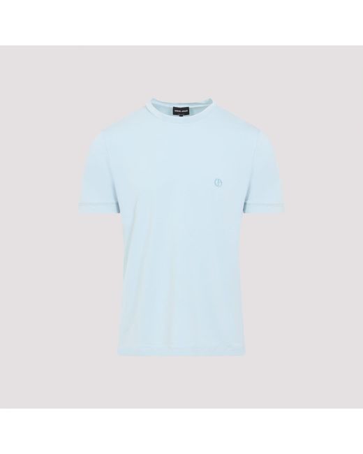 Giorgio Armani Blue T-Shirt for men