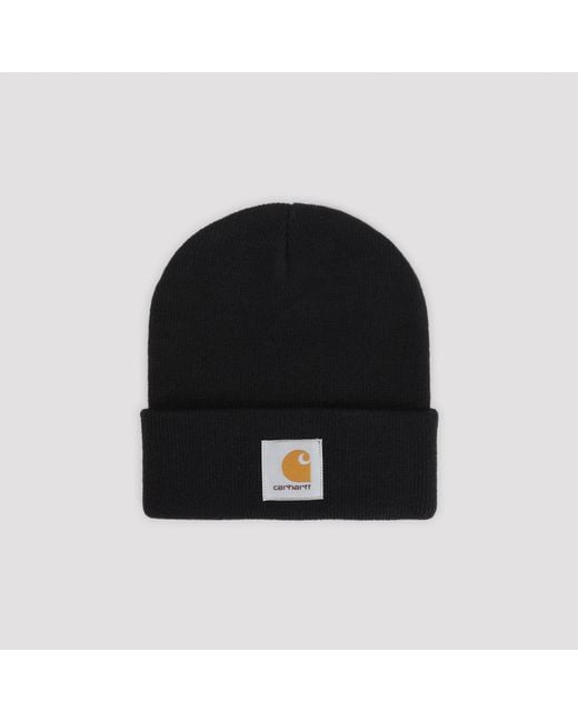 Carhartt Black Short Watch Hat for men