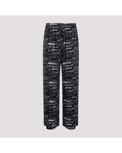 Balenciaga Gray Pyjama Pants for men