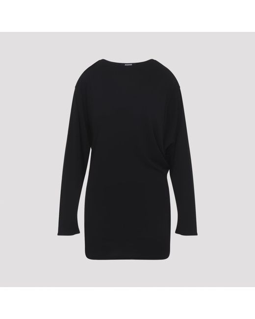 Jacquemus Black Short Dresses