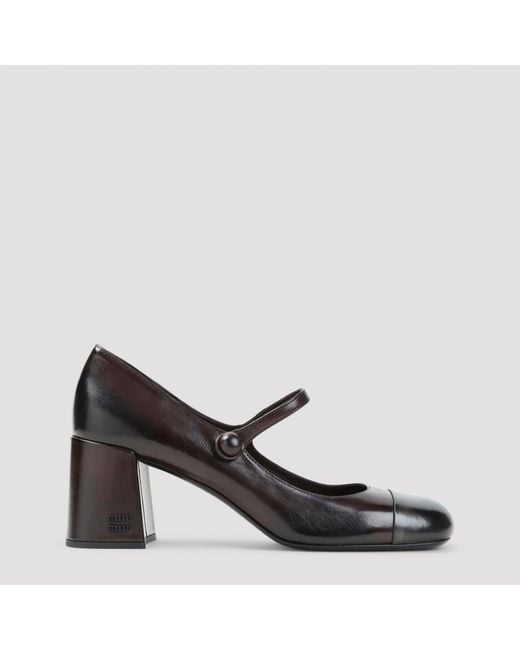 Miu Miu Black Decolletè