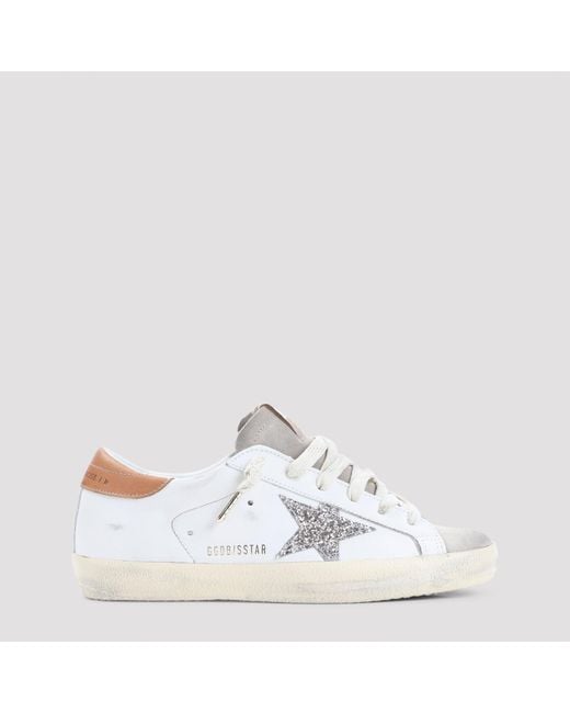 Golden Goose Deluxe Brand White Superstar Sneakers