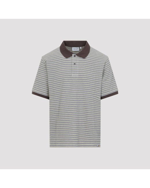 Carhartt Gray Dion Polo for men