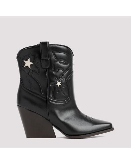 Stella McCartney Black Cowboy Boot