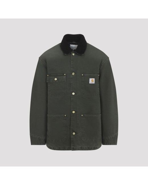 Carhartt Green Og Chore Jacket for men