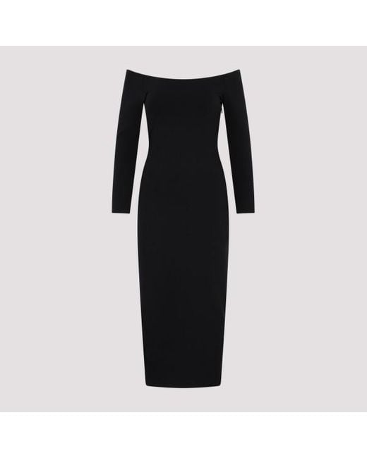 The Row Black Coralinda Dress