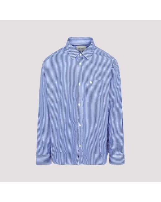 Carhartt WIP Blue Drake Cotton Shirt for men