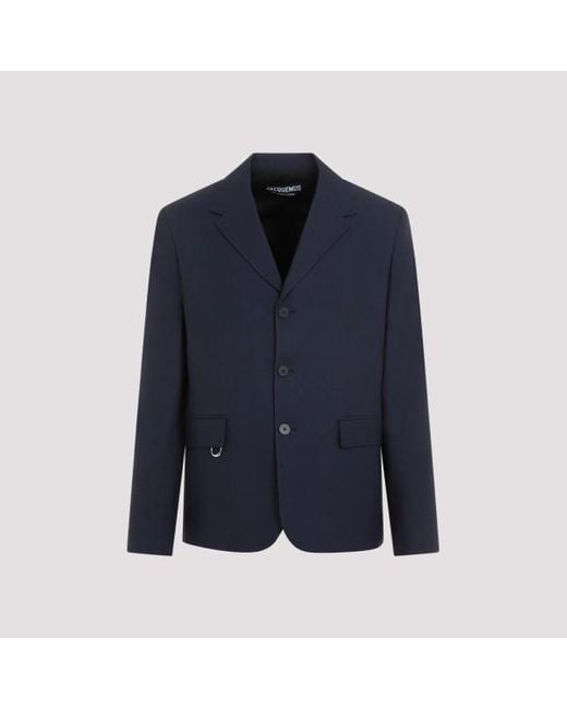 Jacquemus Blue La Veste Cabri Jacket for men