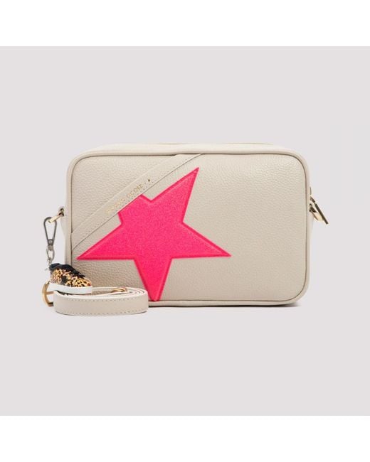Golden Goose Deluxe Brand Pink Star Bag