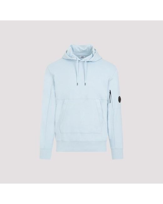 C P Company Blue Cp Copany Cotton Hoodie for men