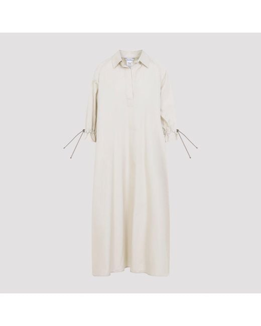 Max Mara White Mirto Chemisier Dress
