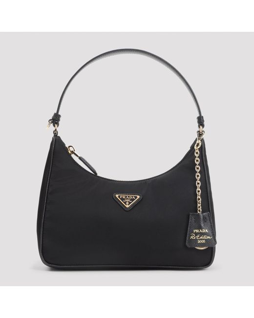 Prada Black Re-Edition 2005 Mini Bag
