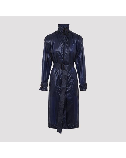Saint Laurent Blue Trench